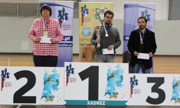 Xadrez - Campeonato Nacional Individual de Partidas Semi-Rápidas 2015/2016 Sérgio Rocha do Barreiro 6º classificado