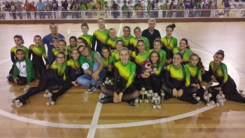 Patinagem Artística do Grupo Desportivo Fabril do Barreiro Conquista 1º lugar por equipas no Torneio de Patinagem Artística de Portimão