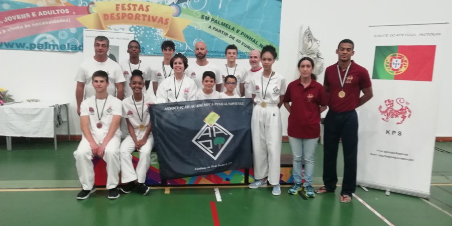 Palmela - No Pavilhão Municipal de Pinhal Novo II TORNEIO DE KARATÉ ROAD TO FSKA PINHAL NOVO 2018.