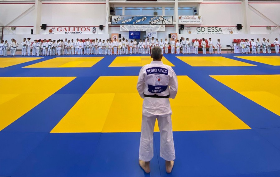 BARREIRO - No Pavilhão Municipal Luís de Carvalho IV Jornadas da Juventude da Associação Distrital de Judo de Setúbal . 225 atletas de 21 clubes