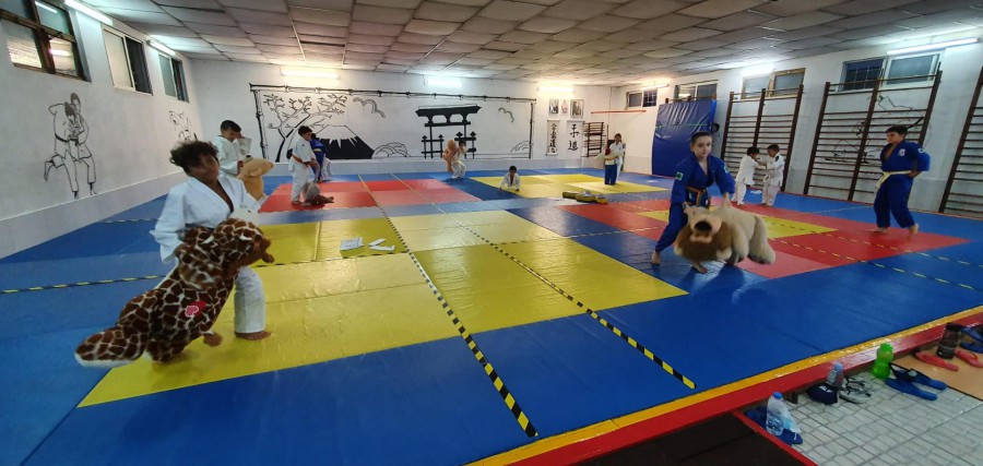 Academia de Judo do Barreiro Regressou aos treinos em segurança.