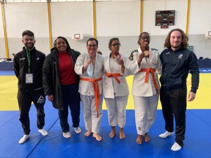 Campeonato Nacional de Judo Adaptado Judocas da Academia de Judo do Barreiro de volta às competições . Cláudia Tavares – Campeã Nacional +70 Kg