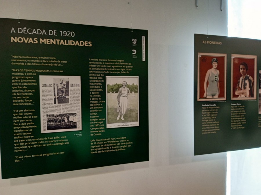 Exposição na StartUp Barreiro “As Mulheres na Imprensa Desportiva”