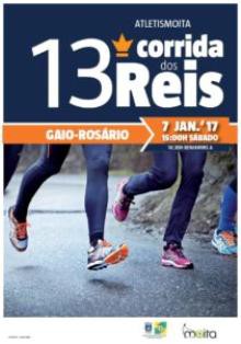 Moita - Dirigida a todos os que gostam de praticar atletismo 13ª Corrida dos Reis no Gaio/Rosário