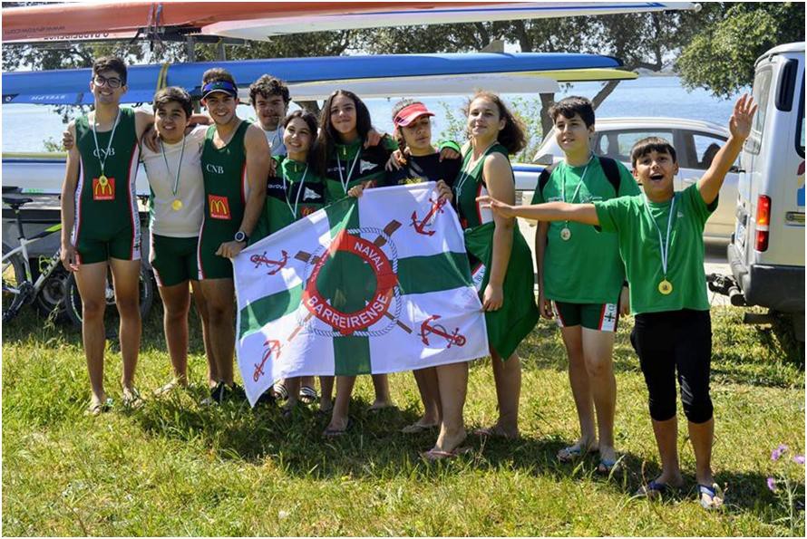 Barreiro - Na praia de Copacabana 5ª e última prova do Circuito Primeiras Remadas e Remo Jovem