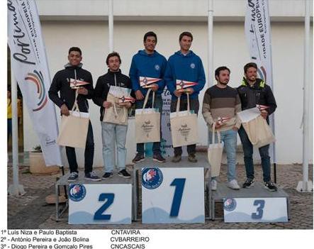Na 2ª Prova Apuramento Nacional 420 Clube de Vela do Barreiro coloca 2 tripulações nos 5 primeiros lugares