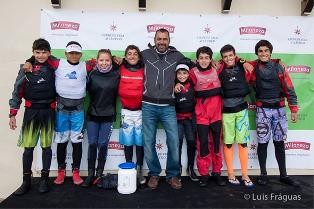 Clube de Vela do Barreiro Troféu Milaneza - CAMPEONATO IBÉRICO OPTIMIST Manuel Ramos sagra–se Campeão Ibérico em Leixões