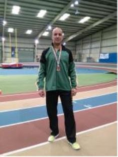 Paulo Coelho do Centro de Atletismo da Baixa da Banheira - Moita Sagrou-se Campeão Nacional Triplo Salto e salto em Altura