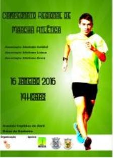 Moita - Campeonato Regional de Marcha Atlética Na Avenida Capitães de Abril na Baixa da Banheira