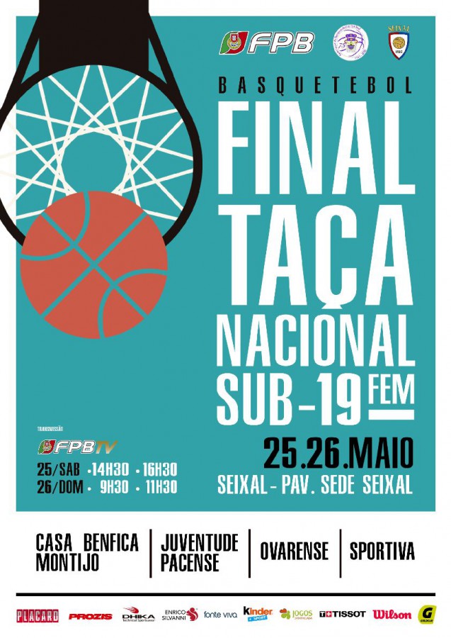 No Ginásio Sede do Seixal Clube 1925 Fase Final da XXI Taça Nacional de Sub 19 Feminino