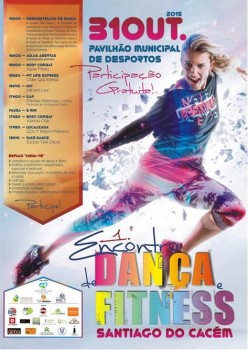 Encontro de Dança e Fitness em Santiago do Cacém Participação é gratuita com muitas aulas para participar