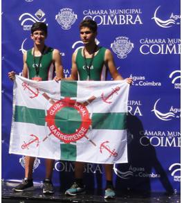 Barreiro - Na primeira grande competição após desassoreamento do rio Mondego Clube Naval Barreirense conquista dois lugares no pódio