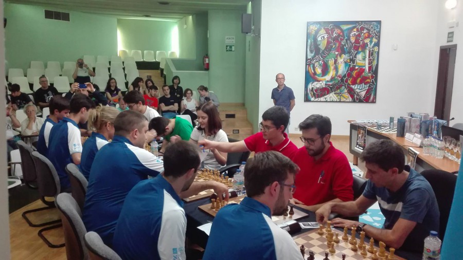 Xadrez - Portugal vence Galiza em match de preparação Bastante positivo na preparação dos xadrezistas lusos para as competições internacionais