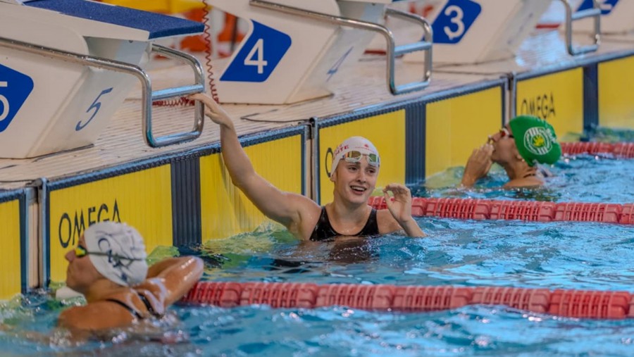 Leonor Parente, nadadora da Palmela Desporto Sagrou-se Bi-Campeã Nacional de Natação