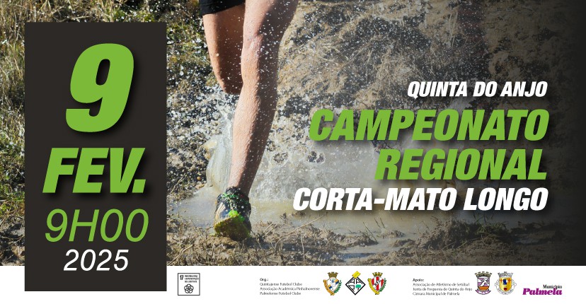 Palmela em Quinta do Anjo Campeonato Regional de Corta-Mato Longo . Dia 9 fevereiro