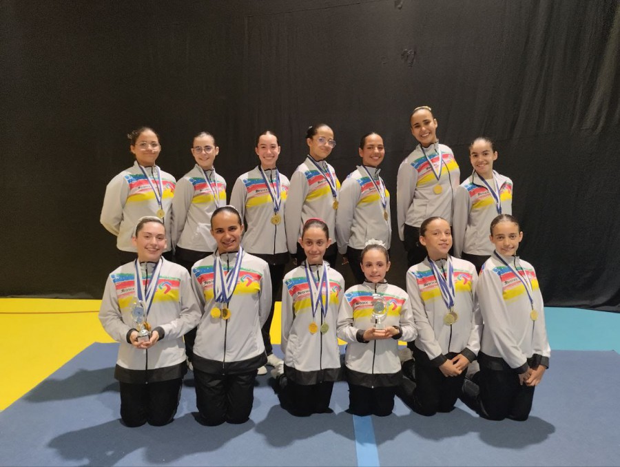 BARREIRO - AUREAGYM ASSOCIAÇÃO DESPORTIVA BRILHANTE PARTICIPAÇÃO NO OEIRAS CUP - GINÁSTICA AERÓBICA 2025