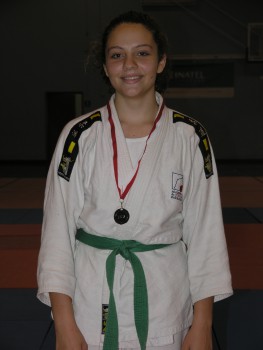 Judo - Open de Lisboa de Juvenis Filipa Maia da Academia de Judo do Barreiro em 2º lugar
