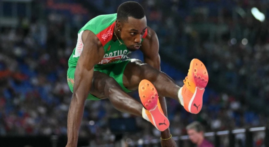 Pedro Pichardo atleta do distrito de Setúbal Conquista Medalha de Prata do triplo salto nos Jogos Olímpicos de Paris