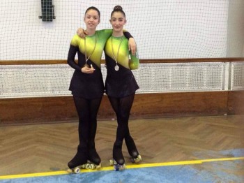 Atletas do Barreiro no Nacional de Patinagem Artística Grupo Desportivo Fabril terceiro lugar por equipas . Duas atletas no pódio