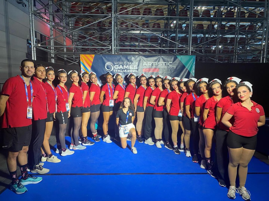 SETÚBAL - Campeonato do Mundo de Show e Precisão - Itália Clube Patinagem do Sado com excelente participação