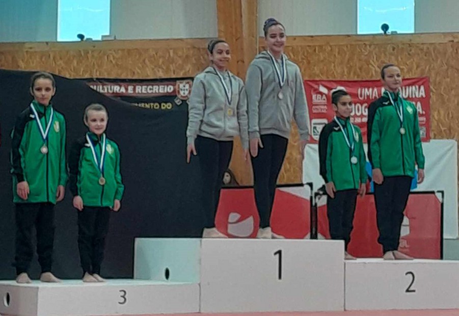 No 1° Torneio de Níveis da Associação de Ginástica de Setúbal Matilde Mafaldo e Nuria Barreiros conquistam 1º lugar regional