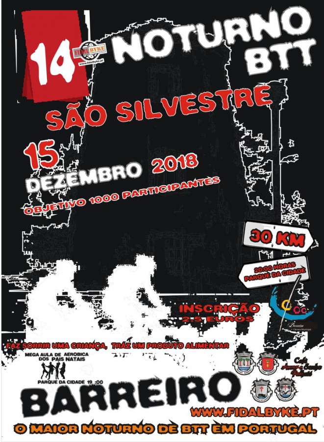 Barreiro - Associação de Cicloturismo Fidalbyke 14º Passeio de S. Silvestre em BTT
