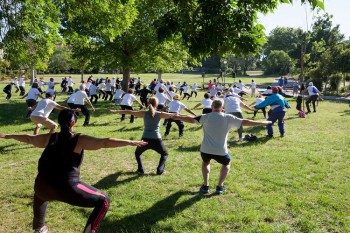Moita . Mega-aulas de ginástica de motricidade ao ar livre «Todos no Parque!»