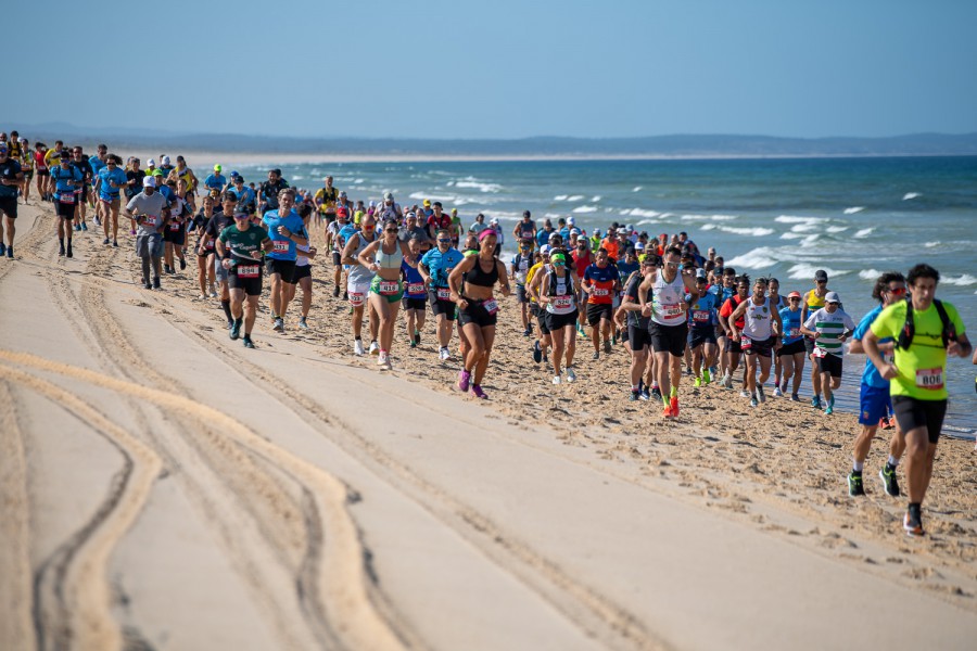 Grândola - Ultra Maratona Atlântica 2026 750 atletas inscritos de 29 nacionalidades representadas na 21.ª edição . 19 de julho