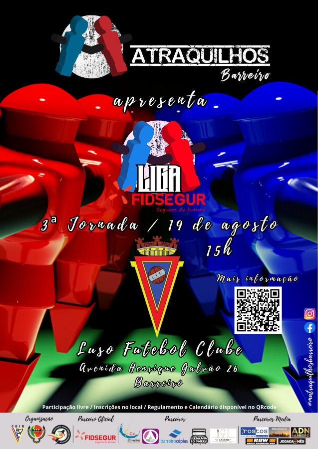 Circuito de Matraquilhos no Barreiro Liga Fidsegur no Luso Futebol Clube . 3ª jornada