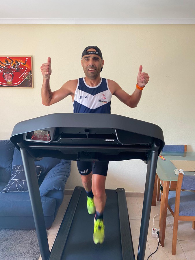 Fuzileiro conclui 7 maratonas em 7 dias «É um misto de emoções e de satisfação»
