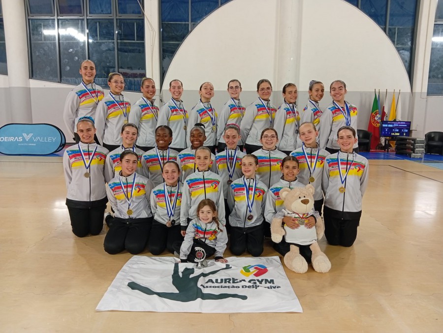 AUREAGYM ASSOCIAÇÃO DESPORTIVA NA OEIRAS CUP 2026 Uma participação que dignificou a ginástica Aeróbica do Barreiro