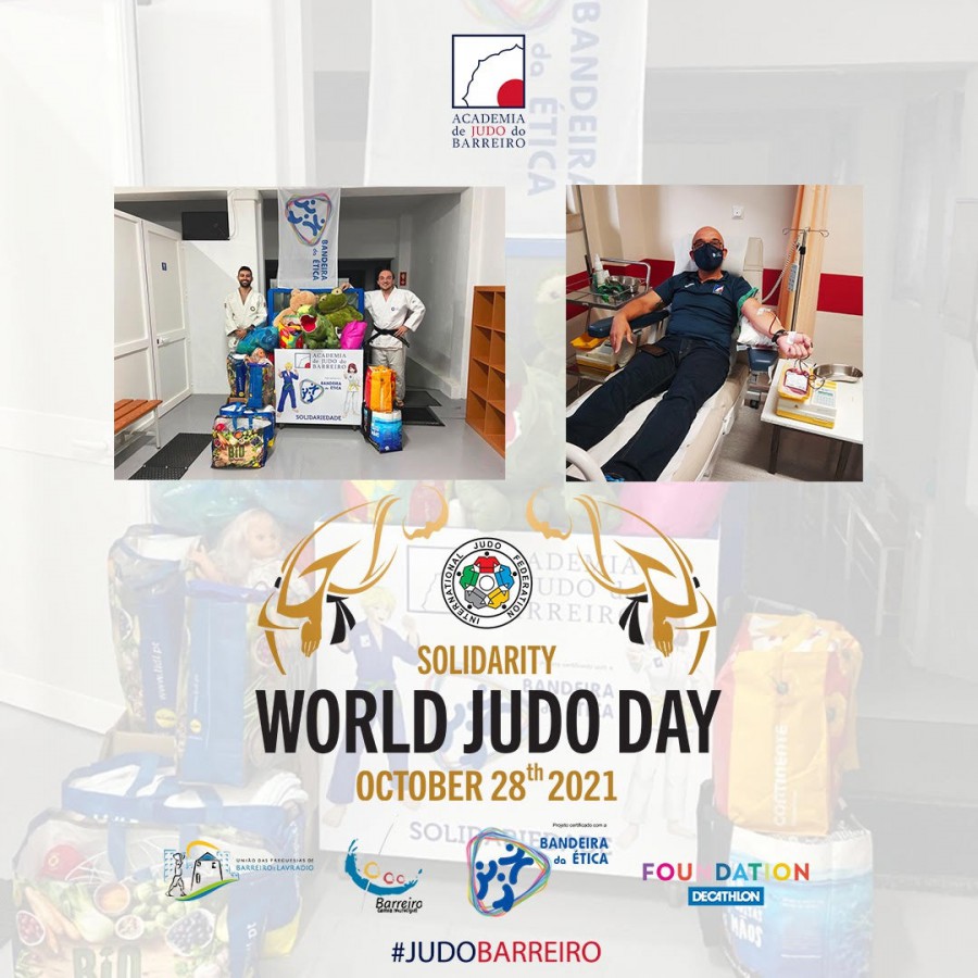 Hoje celebra-se o Dia Mundial do Judo Tema proposposto pela Federação Internacional de Judo é a Solidariedade.