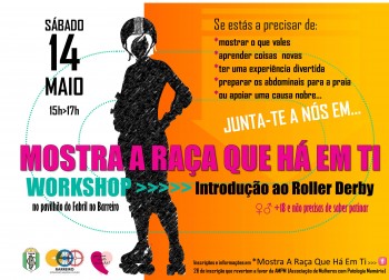 No Complexo Desportivo do Fabril - Barreiro Evento Roller Derby