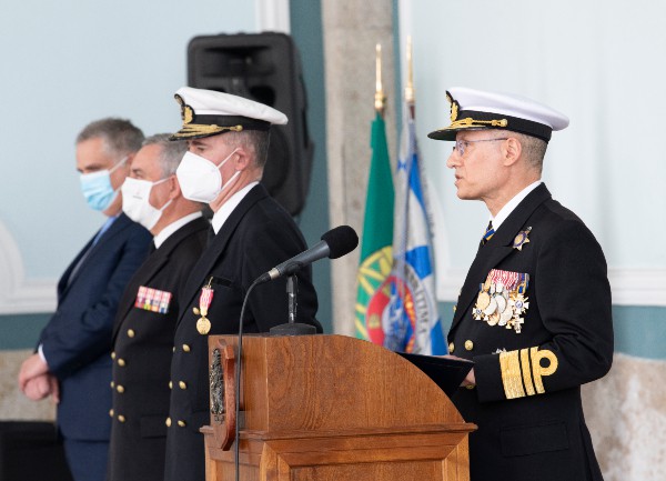 Novo Diretor-geral da Autoridade Marítima e Comandante-geral da Polícia Marítima Vice-almirante António Coelho Cândido