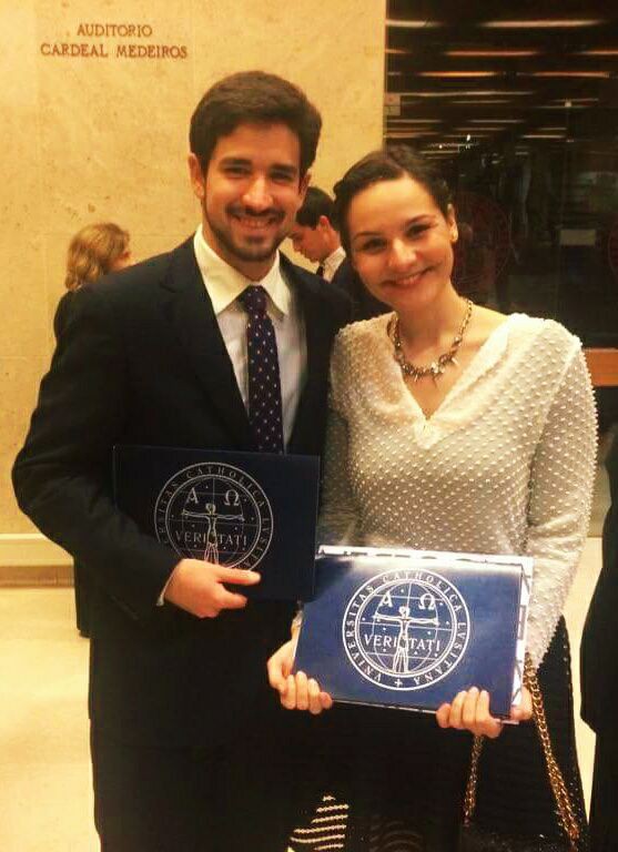 Jorge Miguel Teixeira do Barreiro Distinguido com Prémio Alexis de Tocqueville . Melhor aluno Mestrado na Universidade Católica
