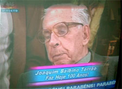 Joaquim Torrão comemora 100 anos