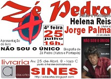 Em Sines Apresentação do livro "Não sou o único"