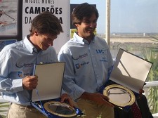 Olimpicos do Barreiro Álvaro Marinho e Miguel Nunes homenageados em Oeiras