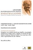 Museu do Trabalho Michel Giacometti – Setúbal Comemoração dos 141 anos do nascimento de GANDHI