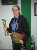 Saudação à atleta Marisa Pires do GD Fabril do Barreiro Pela conquista de título Europeu de Kickboxing