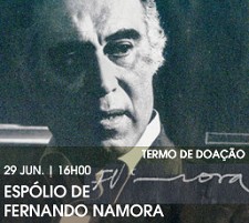ESPÓLIO DE FERNANDO NAMORA DOADO À BIBLIOTECA NACIONAL DE PORTUGAL