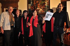 Salão Nobre de Setúbal completamente cheio ovacionou Odete Santos «Falar de Odete Santos, ou da Maria Odete, com lhe chamam os amigos, é falar de Setúbal»
