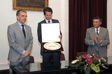 Recebido pelo Presidente da Câmara Municipal de Santiago do Cacém Príncipe Pavlos da Grécia e da Dinamarca