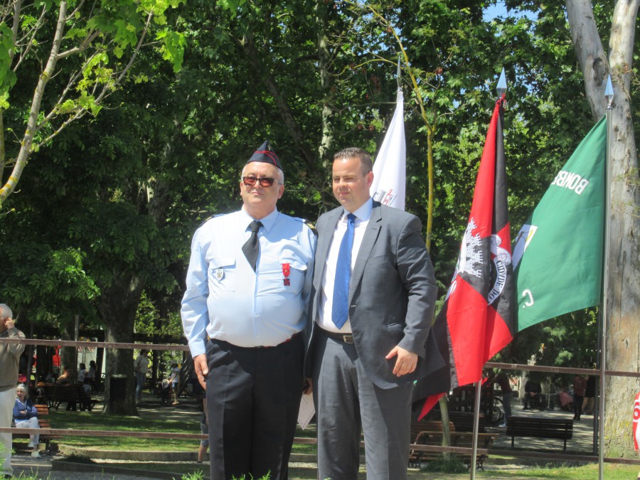 Barreiro - José Nunes dos Bombeiros Voluntários do Sul e Sueste Medalha de Bons Serviços e Dedicação – 30 Anos