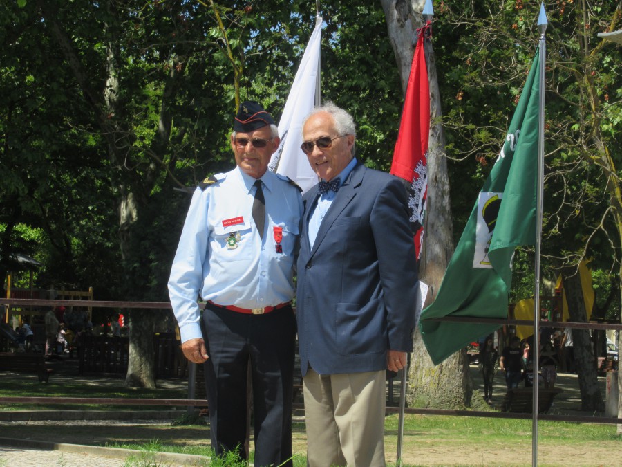 Sérgio Nogueira dos Bombeiros Voluntários do Barreiro Medalha de Bons Serviços e Dedicação – 30 Anos