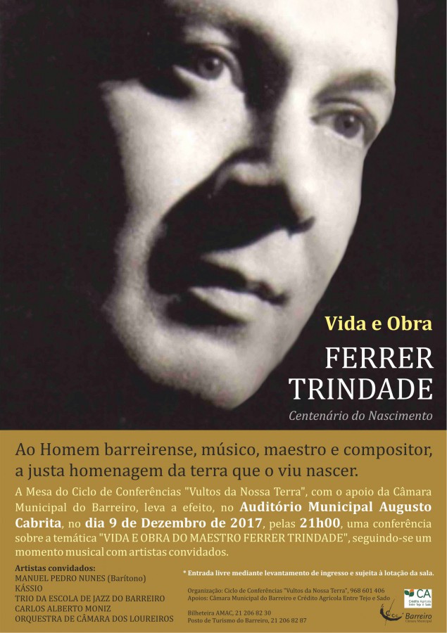 Barreiro - Vida e Obra Ferrer Trindade Centenário do Nascimento