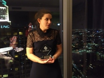 Joana Niza Braga do Barreiro distinguida em Los Angeles Recebe prémio «Cinema Audio Society Awards»