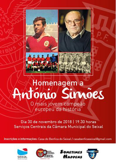 Seixal - António Simões o mais jovem campeão europeu da história Homenagem a António Simões dia 30 de novembro