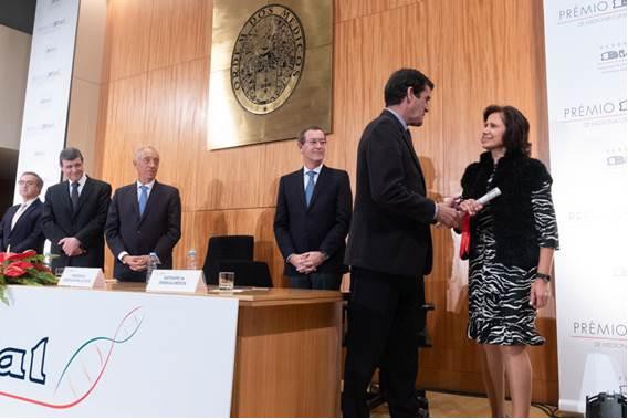 Quitéria Rato, médica do Centro Hospitalar de Setúbal Distinguida no Prémio BIAL de Medicina Clínica 2018