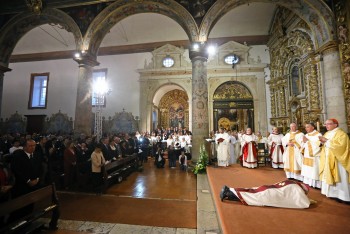 Terceiro Bispo na Diocese de Setúbal D. José Ornelas de Carvalho foi ordenado